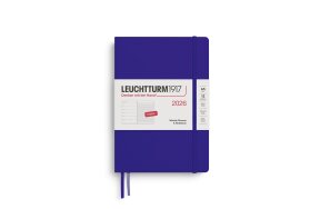 LEUCHTTURM WEEKLY PLANNER 2026 & NB A5 HC 12 MONTHS INK 372660